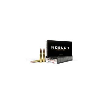 Nosler Match Grade Ammunition 308 Winchester 175 Grain Boat Tail Hollow Point Box of 20