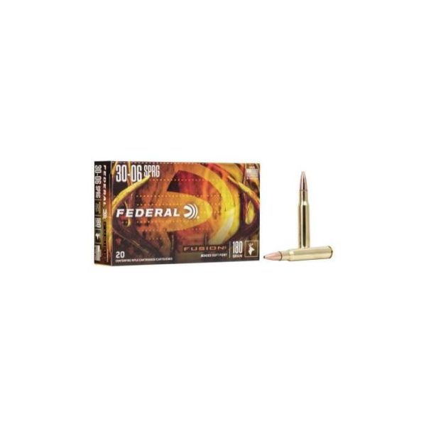 Federal Premium Fusion  Ammunition 30-06 Springfield 150 Grain Soft Point Box of 20