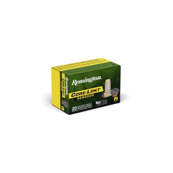Remington Ammunition 10mm Auto 200 Grain Core-Lokt Semi Jacketed Hollow Point Box of 20