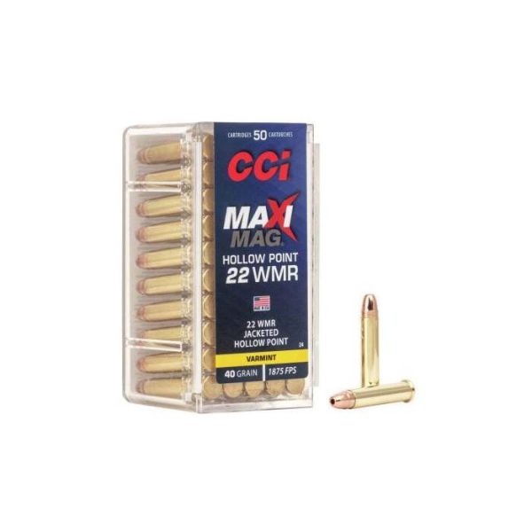 CCI HP SubSonic Ammunition 22 Long Rifle 40 Grain Jacketed Hollow Point Box of 50