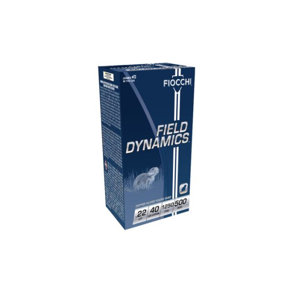 Fiocchi Range Dynamics Ammunition 22 Long Rifle 40 Grain Hollow Point Box of 50