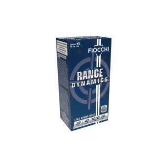 Fiocchi Range Dynamics Ammunition 22 Long Rifle 40 Grain Lead Round Nose Box of 50