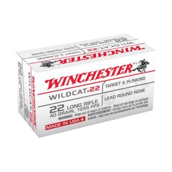Winchester Super X Target Ammunition 22 Long Rifle 40 Grain Round Nose Box of 50