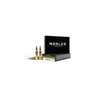 Nosler E-Tip Ammunition 22 Nosler 55 Grain Spire Point Box of 20