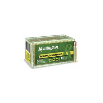 Remington Ammunition 22 Winchester Magnum Rimfire (WMR) 40 Grain Jacketed Hollow Point Box of 50