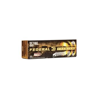 Federal Premium HammerDown Ammunition 357 Magnum 170 Grain Bonded Hollow Point Box of 20