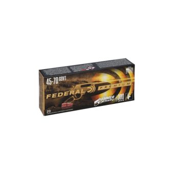 Federal Premium HammerDown Ammunition 45-70 Government 300 Grain Jacketed Hollow Point Box of 20