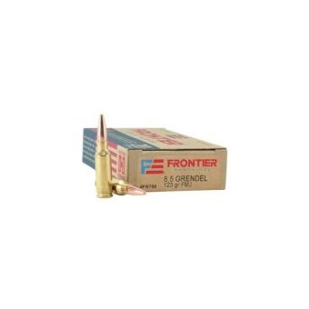 Frontier  Ammunition 6.5 Grendel 123 Grain Full Metal Jacket Box of 20