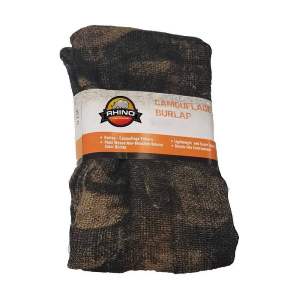 Rhino Outdoors Blind Material Woodland Camo