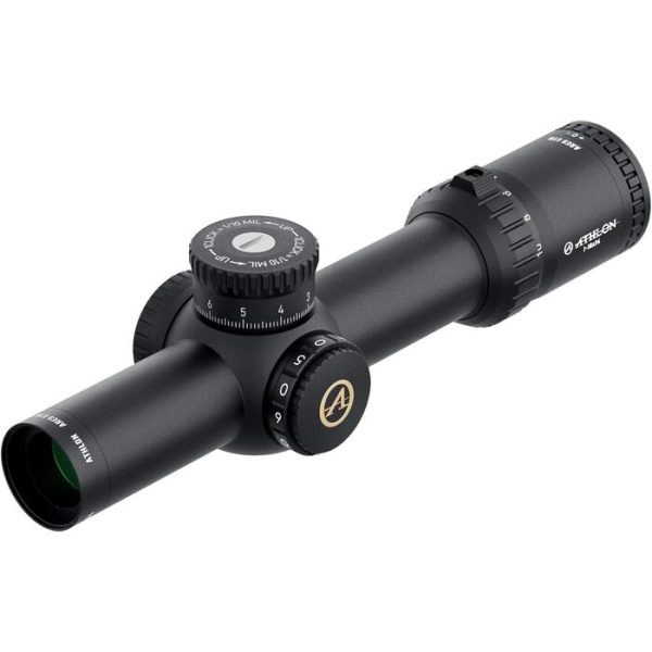 Athlon Optics Ares ETR Rifle Scope First Focal Plane 1-10x24mm Illuminated ATMR3 FFP IR MIL Reticle Black