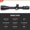 Athlon Optics Argos BTR Gen 2 Rifle Scope First Focal Plane 8-34x56mm Illuminated APLR2 MOA Reticle Black - Image 3