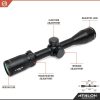 Athlon Optics Neos Rifle Scope 3-9x40mm BDC 22 Rimfire Reticle Black - Image 2