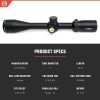 Athlon Optics Neos Rifle Scope 6-18x44mm Centre X Reticle Black - Image 3