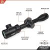 Athlon Optics Talos Rifle Scope 4-16x40mm Illuminated BDC 600 Reticle Black - Image 2
