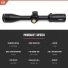 Athlon Optics Talos Rifle Scope 4-16x40mm Mil-Dot Reticle Black - Image 3