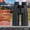 Athlon Optics Cronus G2 UHD Binoculars 15x56mm Matte Black - Image 4