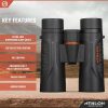 Athlon Optics Argos G2 HD Binoculars 8x42mm Black - Image 3