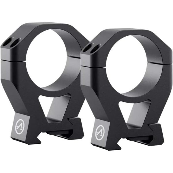 Athlon Optics Armor Picatinny Scope Rings Anodized Black 1" Low