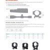 Athlon Optics Armor Picatinny Scope Rings Black 34mm Low - Image 3