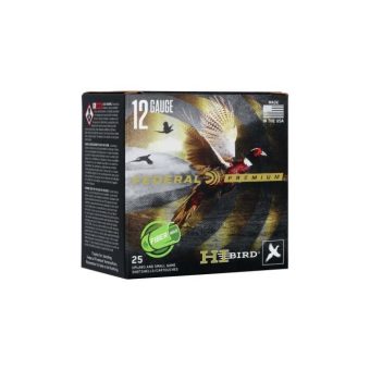 Federal Premium Hi-Bird Ammunition 12 Gauge 2-3/4" 3/4 oz #6 Shot Box of 25