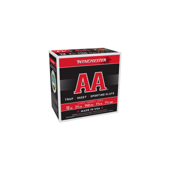 Winchester AA Ammunition 12 Gauge 2-3/4" 1-1/8 oz #7.5 Shot Box of 25