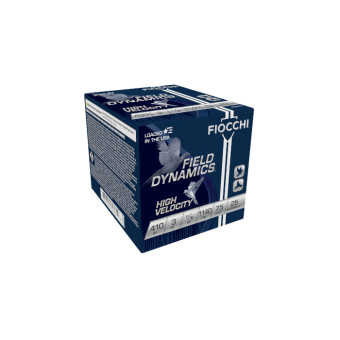 Fiocchi Hi Velocity Ammunition 410 Bore 3" 11/16 oz #7.5 Shot Box of 25