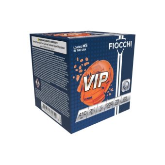 Fiocchi VIP Ammunition 410 Bore 2-1/2" 1/2 oz #7.5 Shot Box of 25