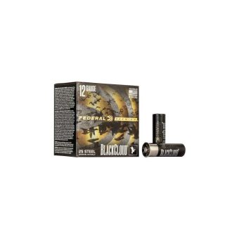 Federal Premium Black Cloud Ammunition 12 Gauge 3" 1-1/4 oz BB Shot Box of 25