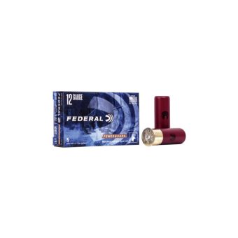 Federal Premium Power-Shok Ammunition 12 Gauge 2-3/4" 1 oz Slug Box of 5