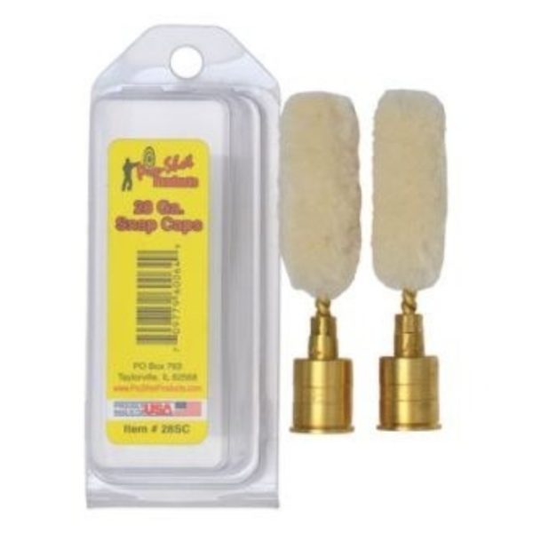 Pro-Shot Snap Caps 28 Gauge Brass White