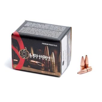Lehigh Controlled Chaos Bullets (.358 Diameter) 200 Grain Solid Copper Hollow Point Box of 50