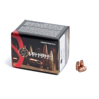 Lehigh Controlled Fracturing Bullets (.355 Diameter) 115 Grain Solid Copper Hollow Point Box of 50