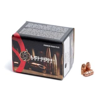 Lehigh Controlled Fracturing Bullets (.357 Diameter) 125 Grain Solid Copper Hollow Point Box of 50