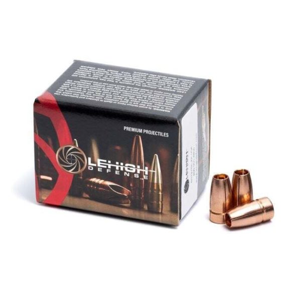 Lehigh Maximum Expansion Bullets (.452 Diameter) 220 Grain Solid Copper Hollow Point Box of 50