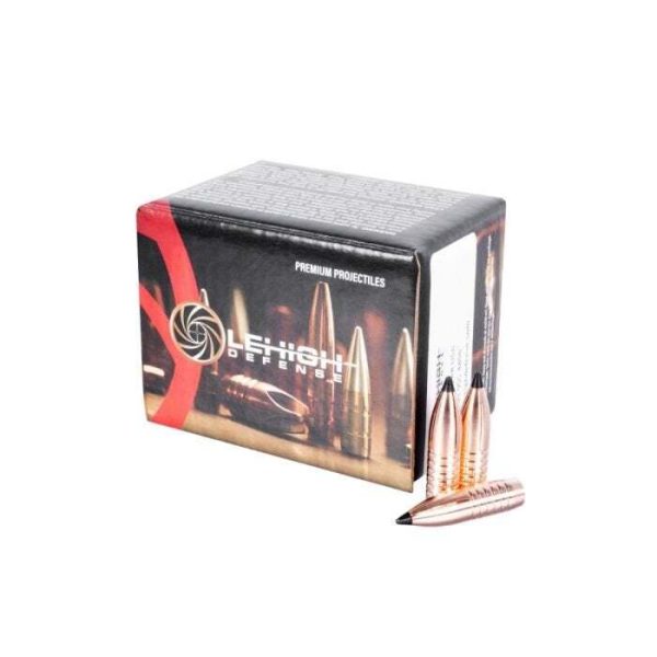 Lehigh Xtreme Chaos Bullets (.308 Diameter) 155 Grain Solid Copper Hollow Point Box of 50