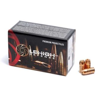 Lehigh Xtreme Penetrator Bullets (.452 Diameter) 300 Grain Solid Copper Fluted Box of 50