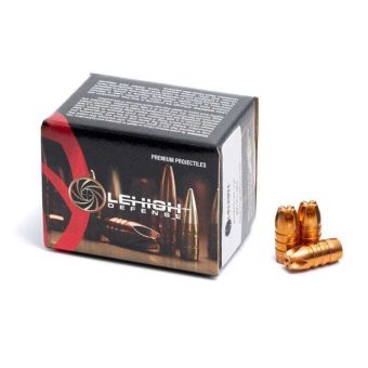 Lehigh Xtreme Penetrator Bullets (.500 Diameter) 420 Grain Solid Copper Fluted Box of 25