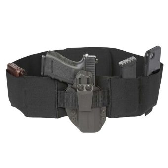 Blackhawk Stache NACHO Belly Band Holster Adaptive Carry Glock 19 Elastic Black