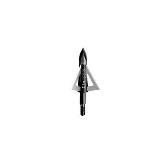 Muzzy Mx-3 3-Blade Fixed Blade Broadhead 100 1-1/4" Cutting Diameter Pack of 3