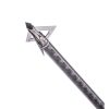 Muzzy Trocar Ti 3-Blade Fixed Blade Broadhead 100 13/16" Cutting Diameter Pack of 3 - Image 4