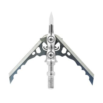 Rage Hypodermic NC 3-Blade Mechanical Broadhead 100 2" Cutting Diameter Pack of 1