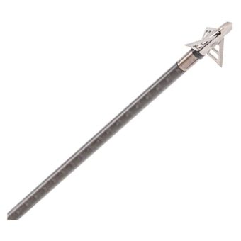 Muzzy Ti 3-Blade Fixed Blade Crossbow Broadhead 100 1-1/4" Cutting Diameter Pack of 3