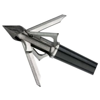 Muzzy HBX 4-Blade Fixed Blade Crossbow Broadhead 100 1-5/8" Cutting Diameter Pack of 3
