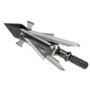 Muzzy HBX 4-Blade Fixed Blade Crossbow Broadhead 100 1-5/8" Cutting Diameter Pack of 3 - Image 2