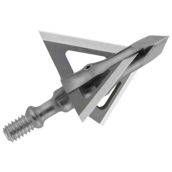 Muzzy 3-Blade Fixed Blade Crossbow Broadhead 125 13/16" Cutting Diameter Pack of 3