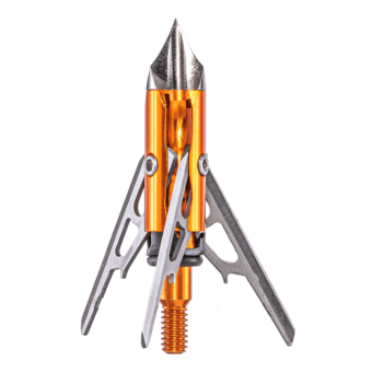 Rage 3-Blade Mechanical Crossbow Broadhead 100 1-5/8" Cutting Diameter  of