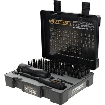 Wheeler 100-Piece Professsional F.A.T. Torque Wrench Screwdriver Set