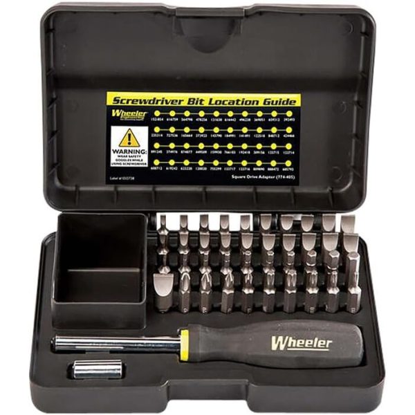 Wheeler 43-Piece Gunsmithing Screwdriver Set