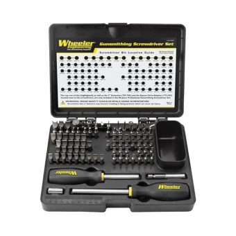Wheeler 89-Piece Professional Gunsmithing Screwdriver Set