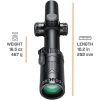 Bushnell AR Rifle Scope 4.5-18x40mm Illuminated Wind Hold Reticle Black - Image 3